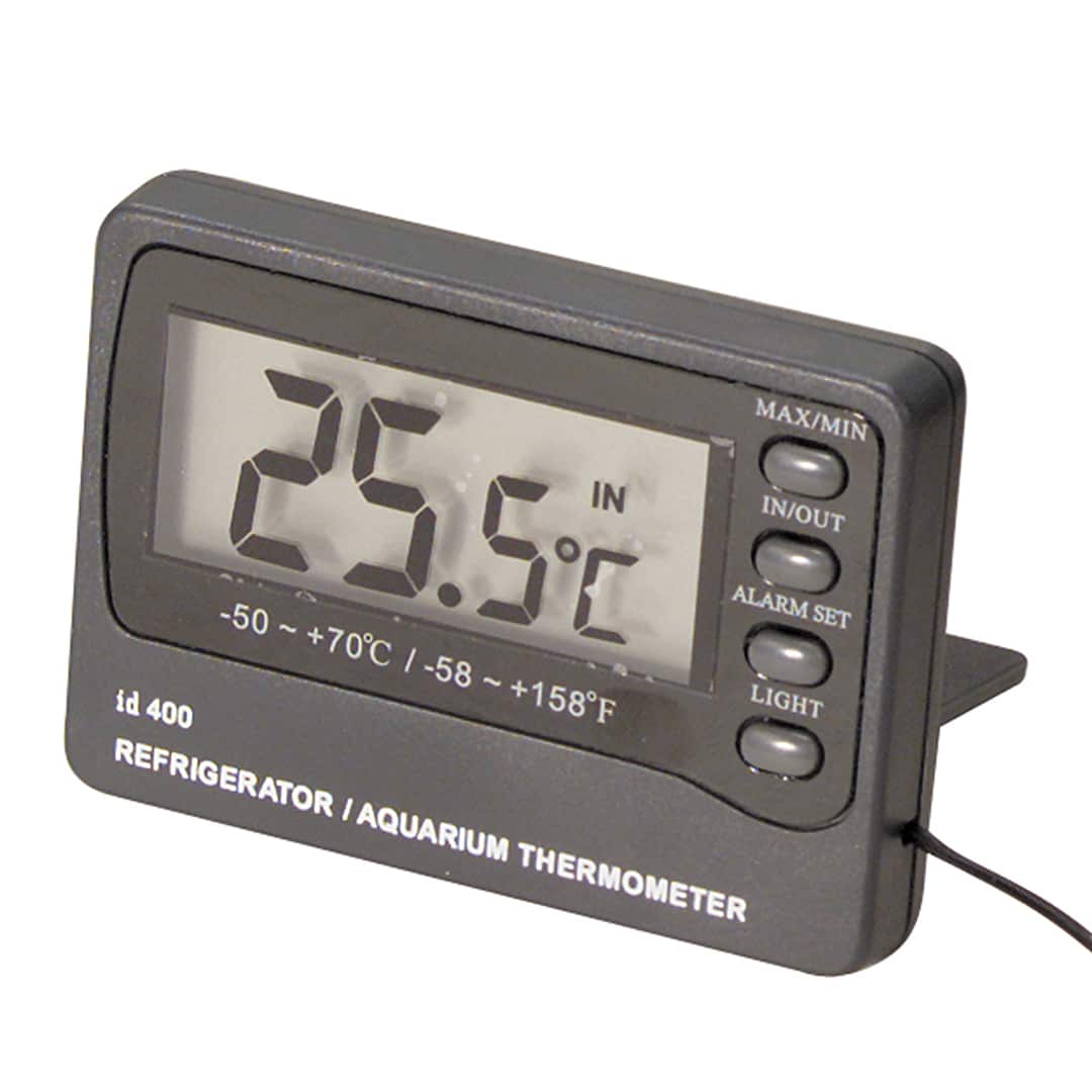 Aqua Della Aquarium Thermometer met Alarm - 0 tot 50°C -