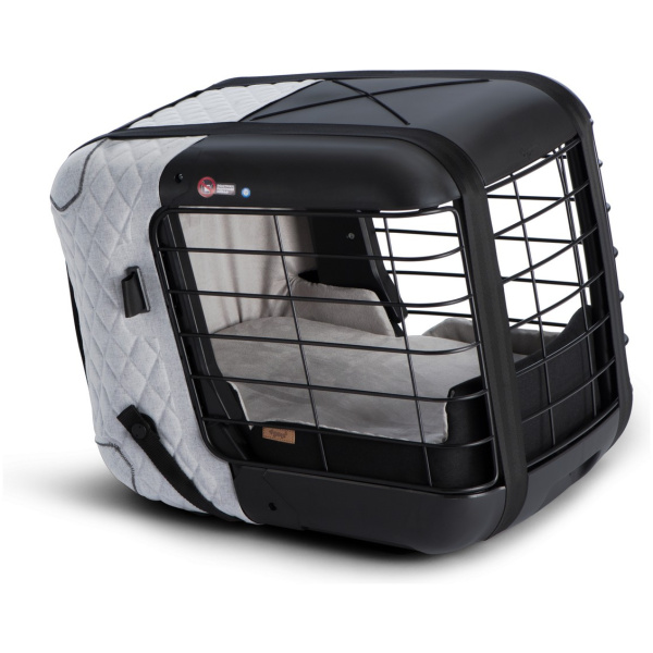 4pets Caree - Transportbox - Cool Grey