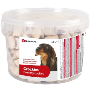 Flamingo Hondensnack - Crockies - Koekje - Emmer - 1,3kg